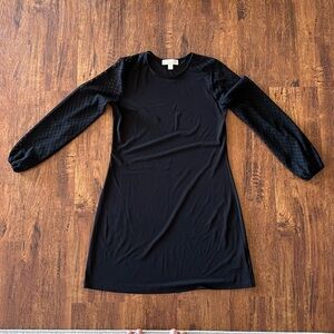 Michael Kors// black sheath dress